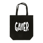 MtDesignShopのGAMER(白) Tote Bag