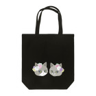 sachiko2004shopのFam& 花と猫 Two cats Tote Bag