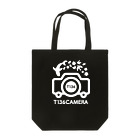 さかたようこ / サメ画家の〈単136会〉T136Drive―白ロゴ Tote Bag