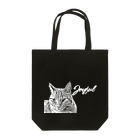 .JUICY-SHOP. | JOYFULのJOYFUL | Sphinx Cat | Positive white Tote Bag