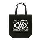 AURA_HYSTERICAのMISKATONIC LIBRARY STAFF トートバッグ