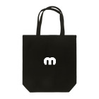 MechuのMechuロゴ（白） トートバッグ