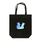 satoayaのアニマルカフェのキャンディードラゴン　青 Tote Bag