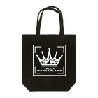 【公式】JELLY WONDERLAND【ショップ】のロゴ【ホワイト】 Tote Bag