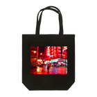 fleurir film farmの【We♥︎︎香港】 red rainy rendezvous Tote Bag