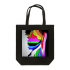 smoke-smokeのRainbow-Line Tote Bag