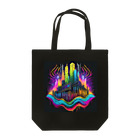 のんびりアート工房のサイバーパンク都市 Tote Bag