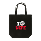 そんな奥さんおらんやろのI am WIFEシリーズ (そんな奥さんおらんやろ)　ホワイト Tote Bag