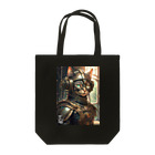 NyaoTokyoのスチームパンクな世界の王国騎士団の猫騎士 Tote Bag