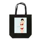 Shigenori Negishi Illust ShopeのGirls IN Red (UP) Tote Bag