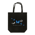 idumi-artの青い蝶　butterfly effect トートバッグ