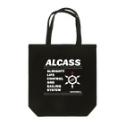 Rige-lllの「ALCASS」グッズ(黒系用) Tote Bag