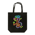 ビレイダオのネオン　龍 Tote Bag