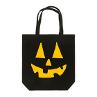 CIPANGOのハロウィン ジャック・オ・ランタン ブラックボディ Tote Bag