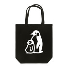 かわずやのぺんぎんのおやこ（白） Tote Bag