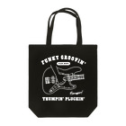 QROOVYのSLAP BASS　スラップベース　WH Tote Bag