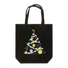 LalaHangeulのハングルでクリスマスツリー Tote Bag