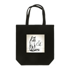 cat houseのart cat Tote Bag