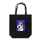 虹色PLUSの夜空を見上げて　ジャックラッセルテリア犬 Tote Bag