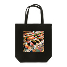 日本の風景 COOL JAPANの日本の風景:江戸前寿司、Japanese scenery: Edomae sushi Tote Bag