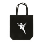 RASRASのクライマーちゃん004号（白黒） Tote Bag