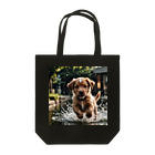 mamekichi445の水遊び楽しむ子犬くん Tote Bag