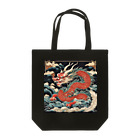 the blue seasonの天候を司る守護神 - 日本の伝説の龍神 Tote Bag