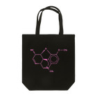 分子構造のコデインの分子構造 Tote Bag