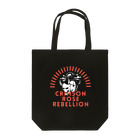 CHIBE86のCrimson Rose Rebellion Tote Bag