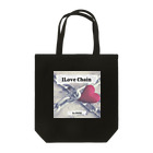 ROSE/ロゼ のI Love Chain Tote Bag