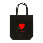 Milky wayのTokyo heart Tote Bag