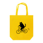 k_oの自転車に乗ったねこ Cycling cat Tote Bag