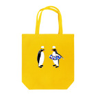 yuccoloの海水浴のペンギン トートバッグ