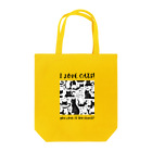 kazu_gの私は猫が好き!（淡色用） トートバッグ