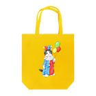 Ａｔｅｌｉｅｒ　Ｈｅｕｒｅｕｘのサーカスにゃんこ　風船ピエロ Tote Bag