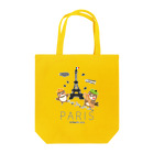 “すずめのおみせ” SUZURI店のHello! すずめだいきち（PARIS） Tote Bag