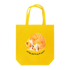 サムシングbirthの茶トラのチャイちゃん　Meditation Tote Bag