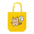 Jam_charactersの韻を踏めないネコ Tote Bag