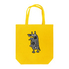 ぴょろりんちょ🐤のやべえ柄のキテレツねこ星モノトーン Tote Bag