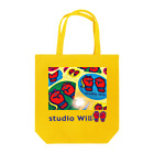 総合格闘技・フィットネス studio Willのstudio Will×INGRID カラフルトートバックA Tote Bag