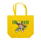 バッファ君  goods【近鉄バファローズ／1976-1996】の龍に跨がる！ITEMAE（緑） Tote Bag