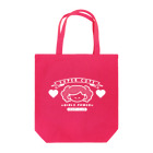 M's SHOP♡のSOBAKASU ガール(SUPER CUTE)ホワイト Tote Bag