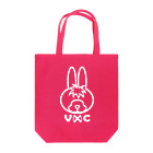 VIRTUAL CROSSのRabbit Logo white Tote Bag