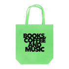 3pobiyoriのBOOKS,COFFEE AND MUSIC  Tote Bag