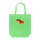 レモンスカッシュの泡の赤いリボンの子 Tote Bag