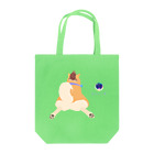 月の隠れ家の柴犬さんとりすさんのもふしっぽ Tote Bag