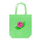 Lily bird（リリーバード）のピンクの薔薇グッズ Tote Bag