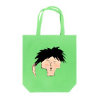 さんぺーのお店の髪の毛を気にするしげさん Tote Bag