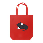 あずき缶の黒猫と白文鳥 Tote Bag