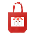 ドッカノダレカのざくろとボンドの実を持つひと Tote Bag